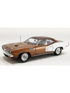 Acmemodels - PLYMOUTH CUDA 340 COUPE 1971 BROWN MET WHITE