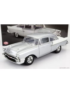   Acme-Models - Chevrolet Bel Air Custom Street Strip 1957 Silver White