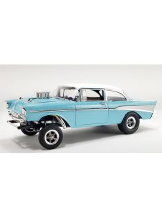 Acmemodels - CHEVROLET BEL AIR GASSER 1957 LIGHT BLUE WHITE