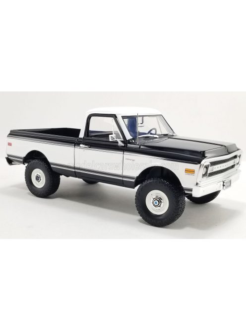 Acmemodels - CHEVROLET K-10 PICK-UP 4x4 1969 WHITE BLACK