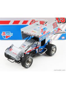   Acme-Models - Ford Usa Team Carquest N 15 Sprint Car Series Season 2021 D.Schatz Silver Blue