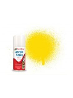 Humbrol - HUMBROL ACRYLIC HOBBY SPRAY 150ML No 69 Yellow