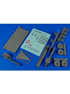 Aerobonus - 1/32 Flightline trailer F-2A (steel platform)