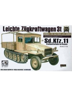 Afv-Club - Sdkfz11 late version with wood cab