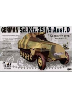 Afv-Club - SDKFZ 251 D/9 75 mm