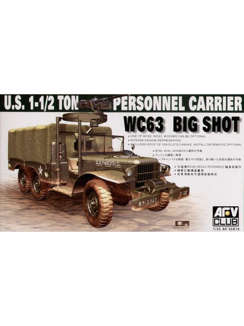 Afv-Club - DODGE WC-63 6X6 TRUCK