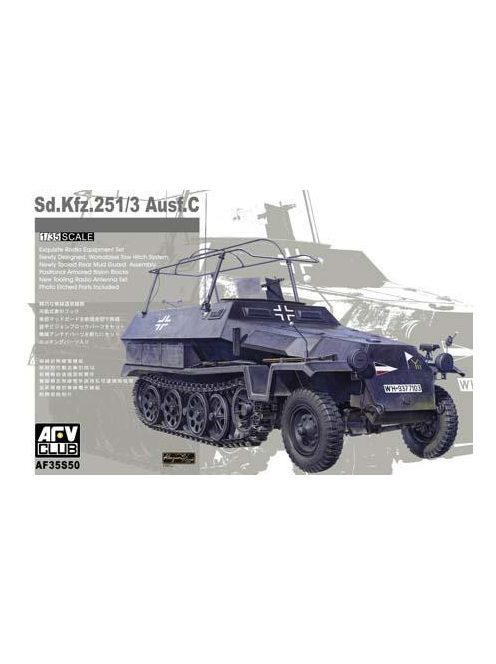 Afv-Club - Sdkfz 251/3 Ausf C (limited serie)