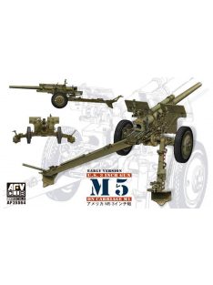 Afv-Club - 3in Gun M5 On Carriage M1