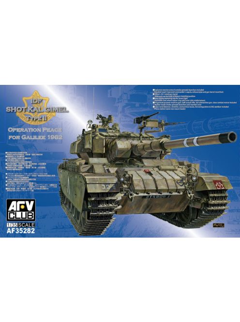 Afv-Club IDF Shot Kal Gimel Type II Operation Peace for Gali