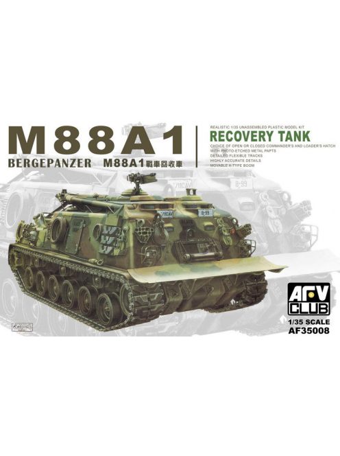 Afv-Club - M88 A1 Recovery Tank