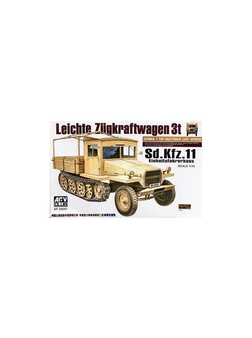 Afv-Club - Leichter Zugkraftwagen 3t Spate Ausf SdKfz1