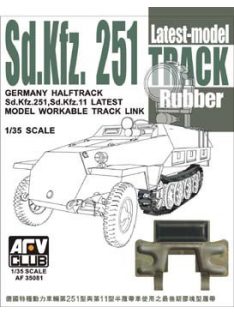 Afv-Club - SdKfz251 Workable Rubber Pad Tracks