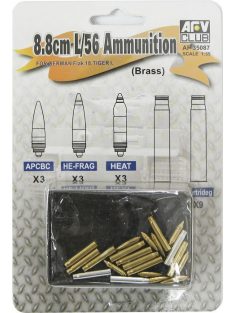 Afv-Club - 8,8 cm Kwk 43 TIGER II (BRASS)