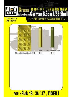 Afv-Club - 8,8 mm L/56 SHELL CASE