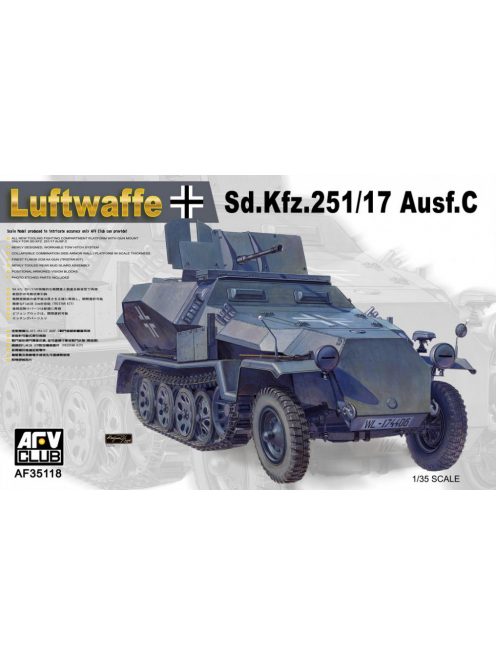 Afv-Club - SDKFZ 251/17 DIV. HERMAN GOERING