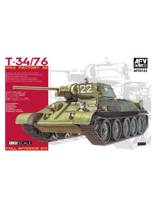 Afv-Club - T-34/76 1942 Factory 112