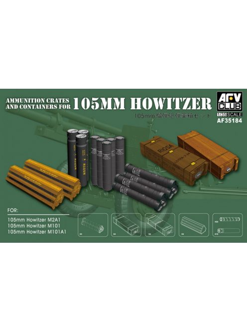 Afv-Club - Ammunition crates and containers