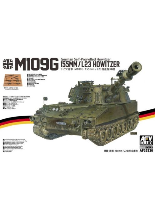 Afv-Club - M109G 155mm L23 Self Propelled Howitzer