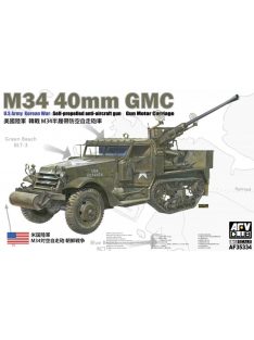   AFV-Club - M34 40mm Gun Motor Carriage "Korean War"