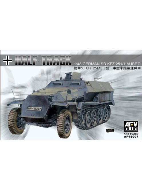 Afv-Club - German Sdkfz 251/1 Ausführung C Half Track