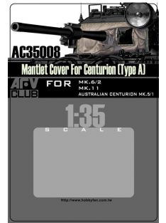 AFV-Club - Mantlet Cover for Centurion - Type A