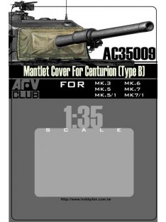 AFV-Club - Mantlet Cover for Centurion - Type B