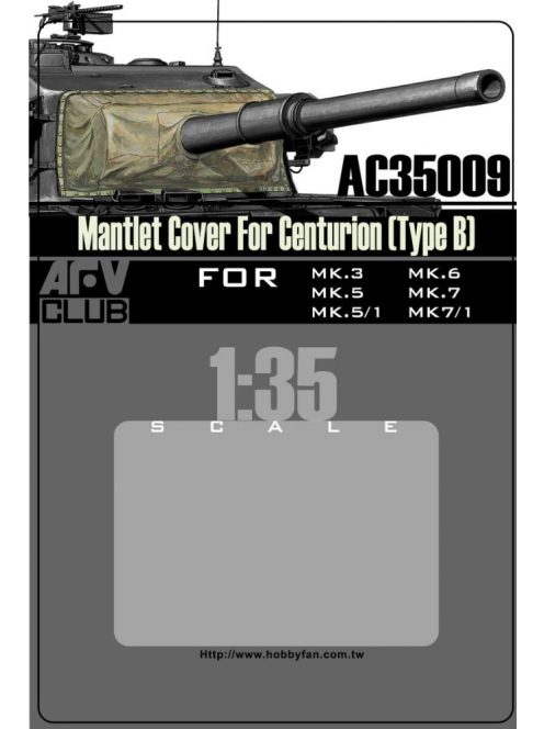 AFV-Club - Mantlet Cover for Centurion - Type B