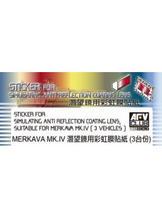   Afv-Club - Sticker Anti Reflection Coating Lens For Merkava MKIV