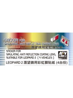   Afv-Club - Sticker Anti Reflection Coating Lens For Leopard 2 A6EX