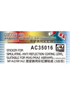   Afv-Club - Sticker Anti Reflection Coating Lens For M1A1 M1A2