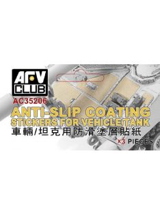 Afv-Club - Anti Slip Coating Stickers For Vehicle Tank