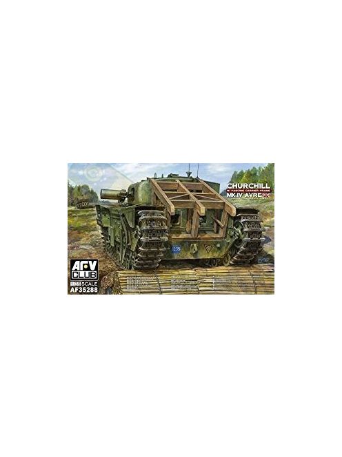 Afv-Club - Churchill MK IV AVRE W/ Fascine Carrier