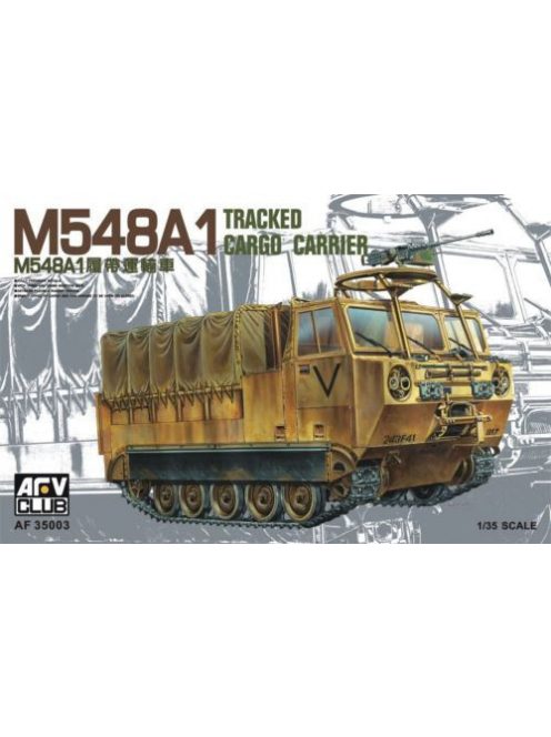 Afv-Club - M548A1 Tracked Cargo Carrier