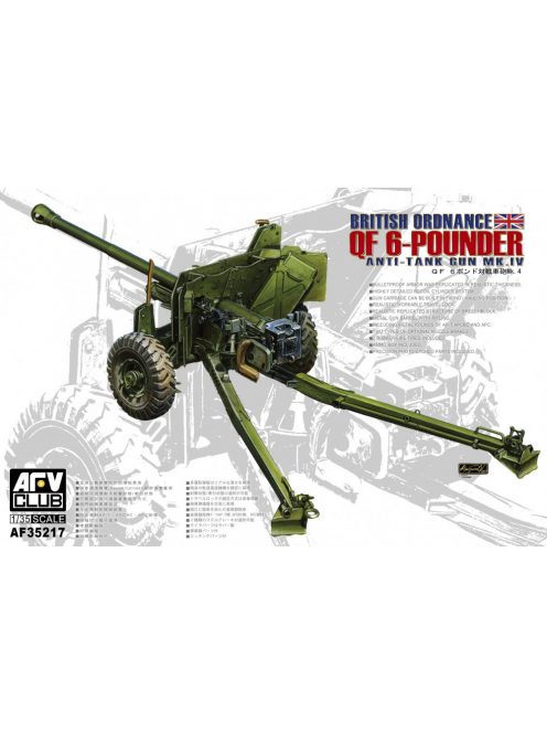 Afv-Club - British Mk.4 6pdr Anti-tank Gun