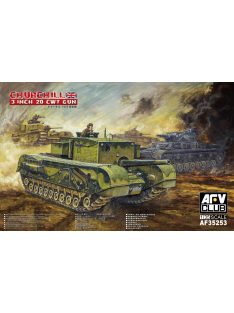 Afv-Club - British 3 inch gun Churchill tank