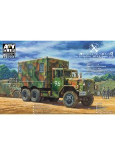 Afv-Club - M109A3 Van Shop Van Body with Internal Structure