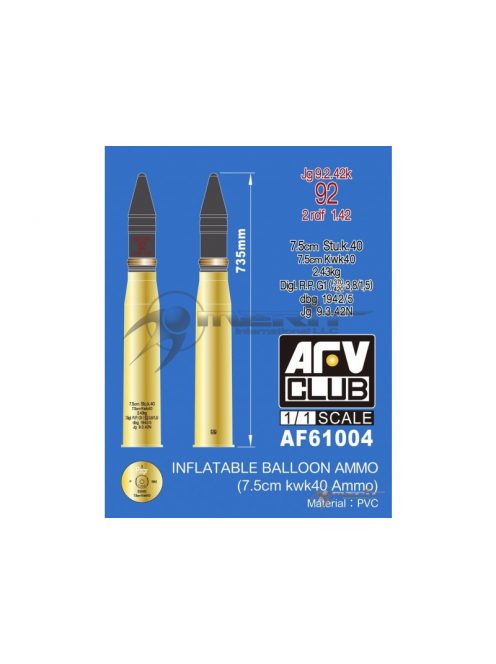 Afv-Club - Panzergranate 39 Ammo-Pvc