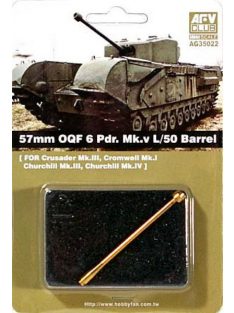 Afv-Club - 57mm Oqf 6 Pdr MkV L/50 Barrel