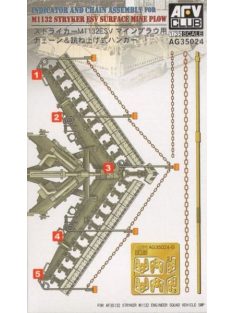 AFV-Club - Indicator + Chain for M1132 Stryker Mine Plough