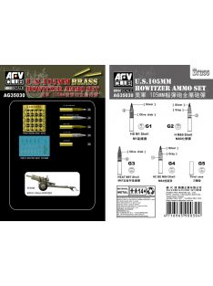 AFV-Club - US 105mm Howitzer Ammo Set