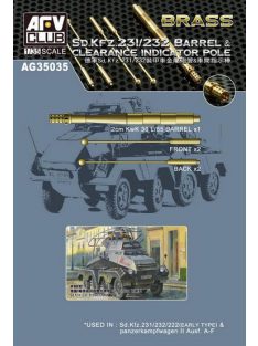 Afv-Club - Sd Kfz 231/232 Barrel Clearance Indicator