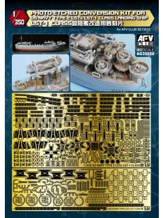   Afv-Club - Photo Etched Conversion Set For Us Navy Type 2 LST-1 Class