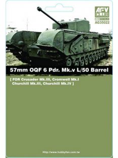 Afv-Club - 57mm OQF 6 Prd. Mk.V L/50 Barrel