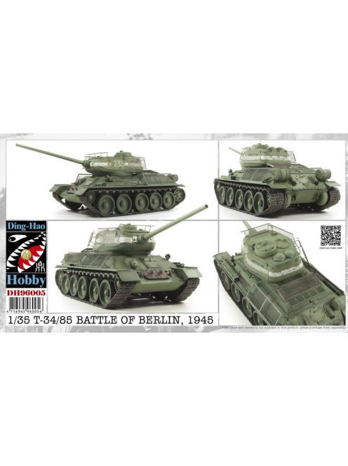 Afv-Club - T34-85 Battle Of Berlin 1945