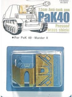   Afv-Club - Pak40 Extra Detail Set Photo Brass Etched Conversation Kit