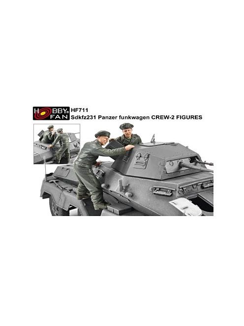 Afv-Club - Sdkfz231 Panzer Funkwagen Crew 2 Figuren