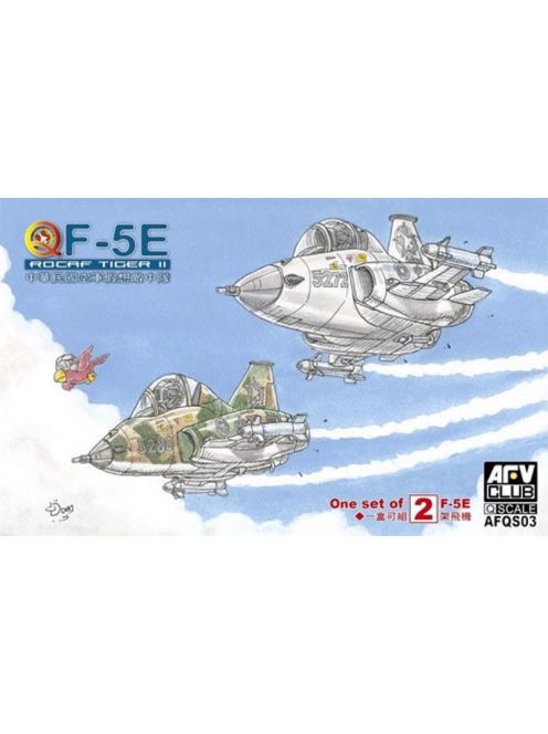 Afv-Club - F-5E Rocaf Tiger II Egg Planes