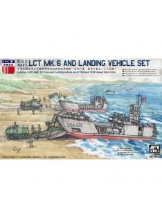 AFV-Club - R.O.C. Navy LCT MK.6 and Landing Vehicle Set