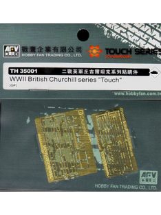 AFV-Club - WWII British Churchill etching parts for exhaust