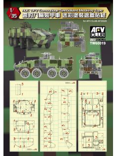 Afv-Club - ROC Tifv Camouflage Specialized Masking Tape